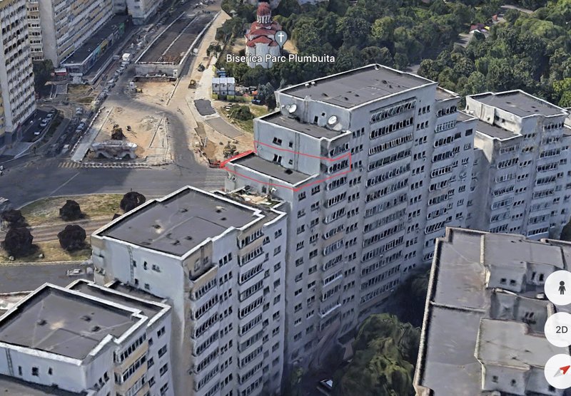 Colentina pasaj, apartament cu terasa